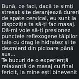 Weekend pe web si intalnire la masaj